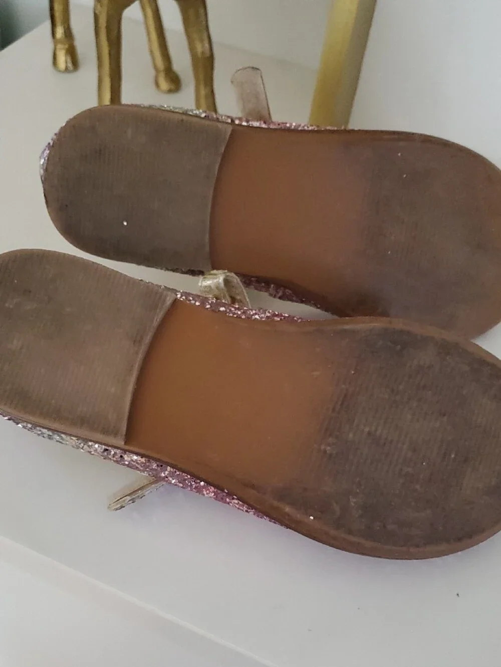 Mini Boden Sparkly Dress Shoes